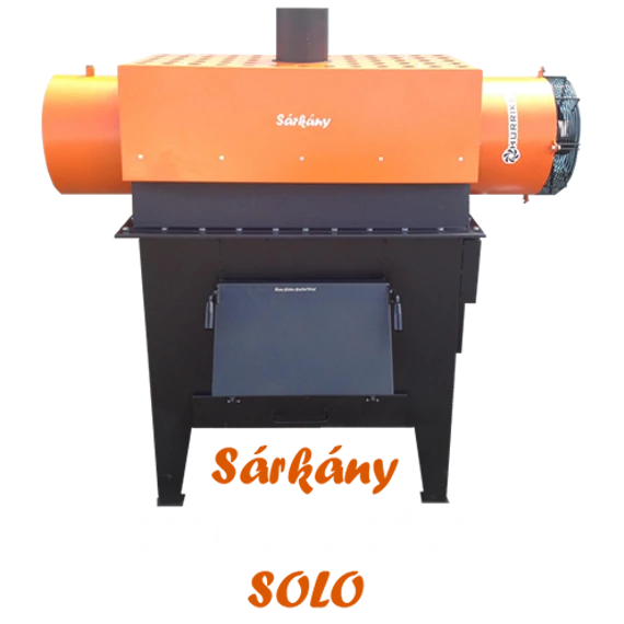 Cazan Sárkány Hurrikán SOLO 50kW